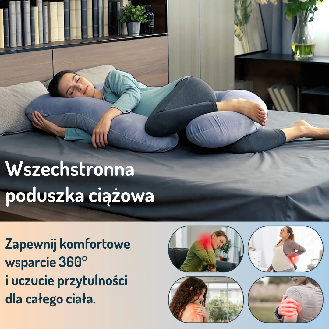 MamaRest™ – odciążająca brzuch i plecy poduszka dla mam