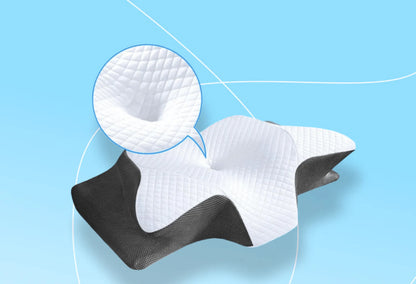 CosNaTo™ Poduszka ergonomiczna z pianką memory o trwałym kształcie.